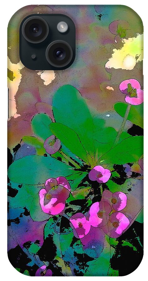 Floral iPhone Case featuring the photograph Color 116 by Pamela Cooper