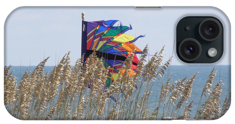 Flag iPhone Case featuring the photograph Color And Wind by Kim Galluzzo