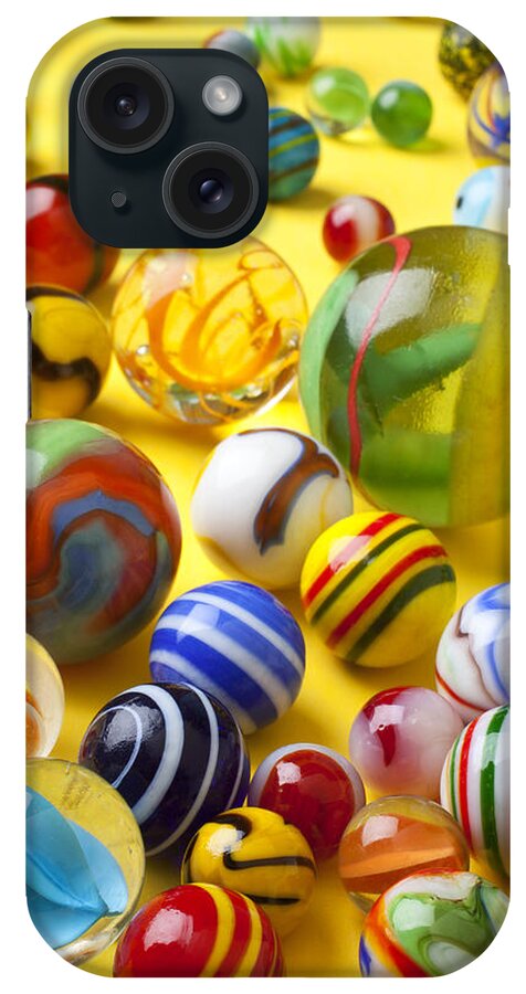 Marbles iPhone Case featuring the photograph Colorful Marbles Two by Garry Gay
