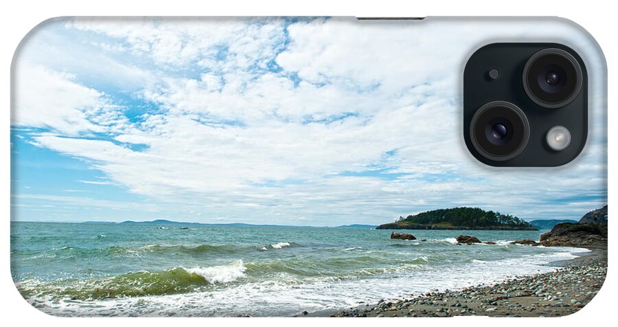 Rocky West Coast Beach Shore iPhone Case featuring the photograph Constant by Artist and Photographer Laura Wrede