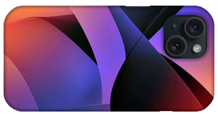 Abstracts iPhone Case featuring the digital art Soulscape 2 by Endre Balogh