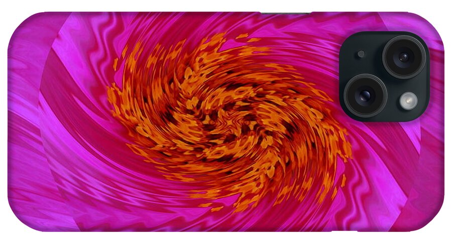 Cosmos iPhone Case featuring the photograph Cosmos center abstract by Nick Kloepping