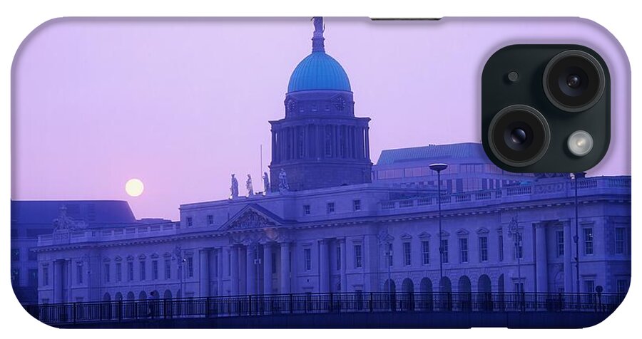 Building iPhone Case featuring the photograph Custom House, Dublin, Co Dublin, Ireland by The Irish Image Collection 