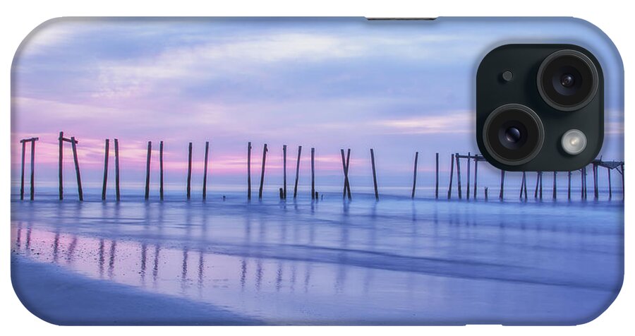 Ocean City New Jersey iPhone Case featuring the photograph Dawn At 59th Street Pier by Tom Singleton