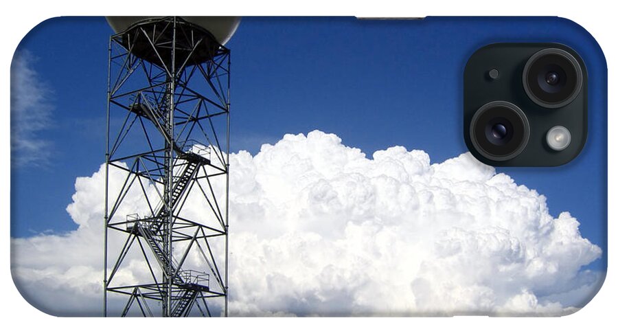Science iPhone Case featuring the photograph Doppler Radar And Supercell by Science Source