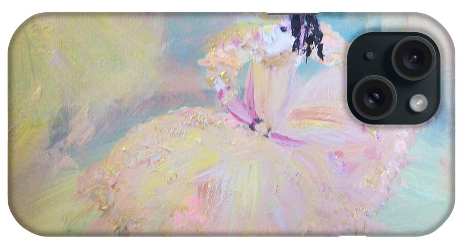 Dance iPhone Case featuring the painting Dorothy Dancer by Judith Desrosiers