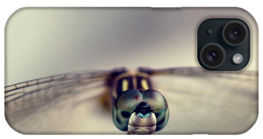 Dragonfly iPhone Case featuring the photograph Dragonfly Art by Joel Olives