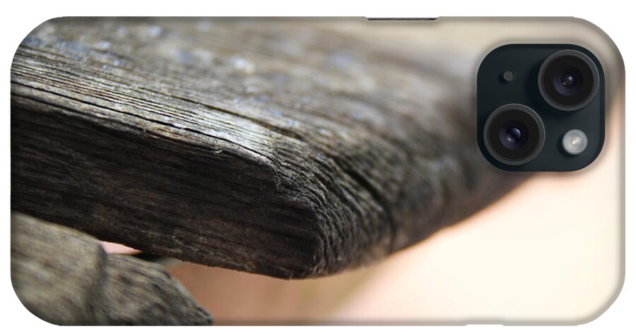 Abstract iPhone Case featuring the photograph Drift Wood by Kelly Hazel