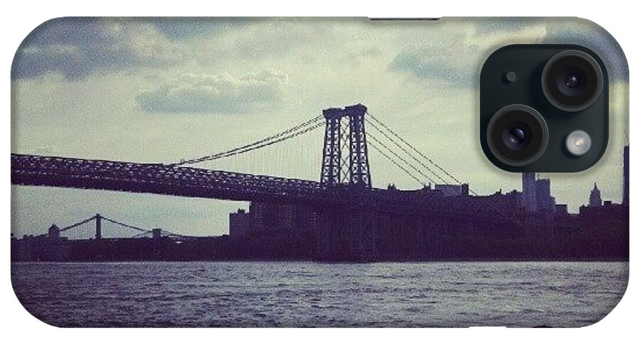 Beautiful iPhone Case featuring the photograph East River by Barry Hott
