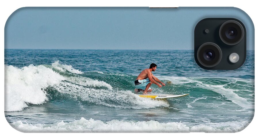 Easy Surfing Photographs iPhone Case featuring the photograph Easy Surfing by Ann Murphy