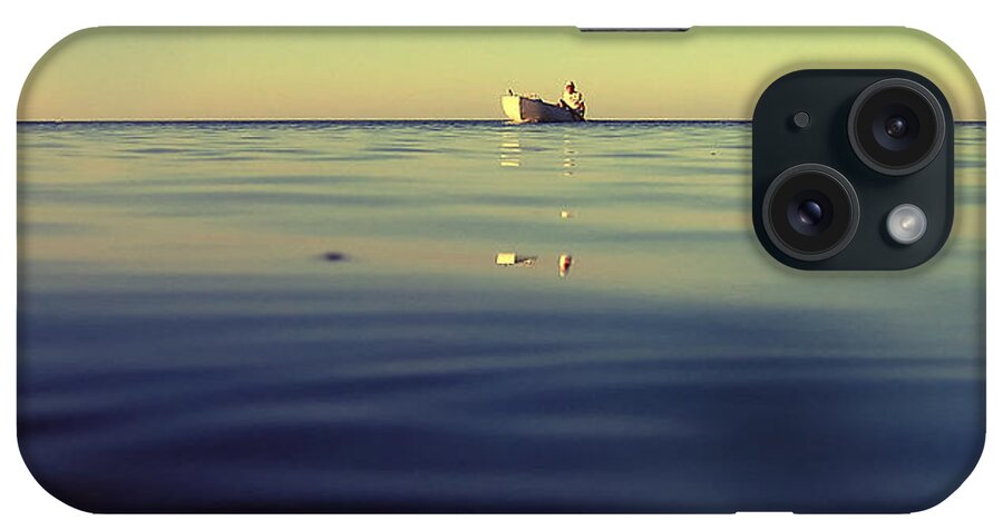 Beach iPhone Case featuring the photograph End Of The Day by Stelios Kleanthous