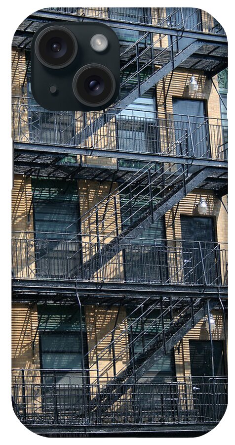 Fire Escape iPhone Case featuring the photograph Escape by Laura Kinker