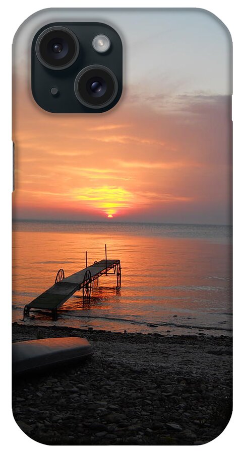 Kayaking iPhone Case featuring the photograph Evening Rest by Carrie Godwin