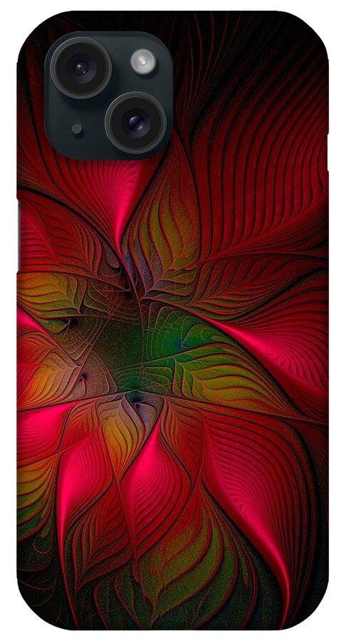 Digital Art iPhone Case featuring the digital art Exotica by Amanda Moore