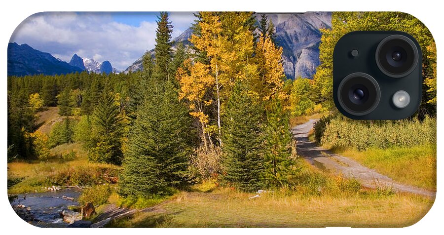 Fall iPhone Case featuring the photograph Fall in Banff National Park by Bob and Nancy Kendrick