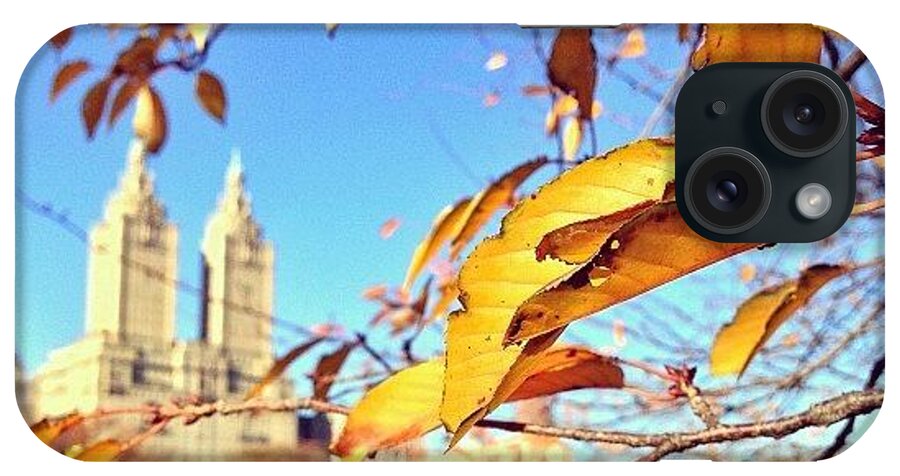 Nyc iPhone Case featuring the photograph Fall. #nyc by John De Guzman