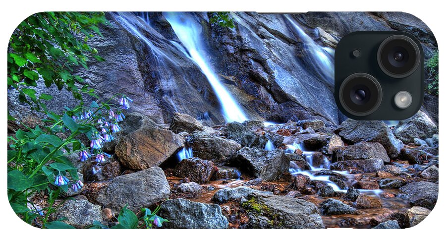 Colorado iPhone Case featuring the photograph Falls and Wildflowers by Scott Mahon