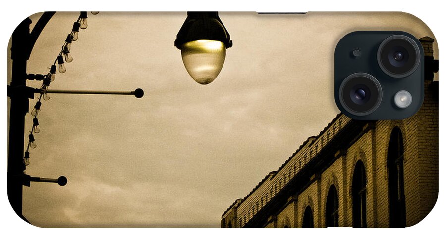City iPhone Case featuring the photograph Fisher Street Facades by Jessica Brawley