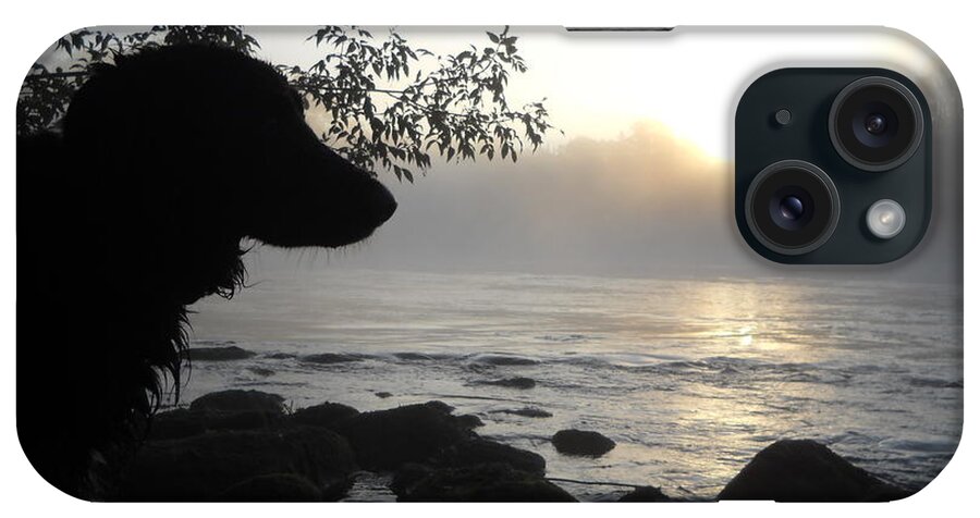 Fog iPhone Case featuring the photograph Fog on the Rocks Sunrise by Kent Lorentzen