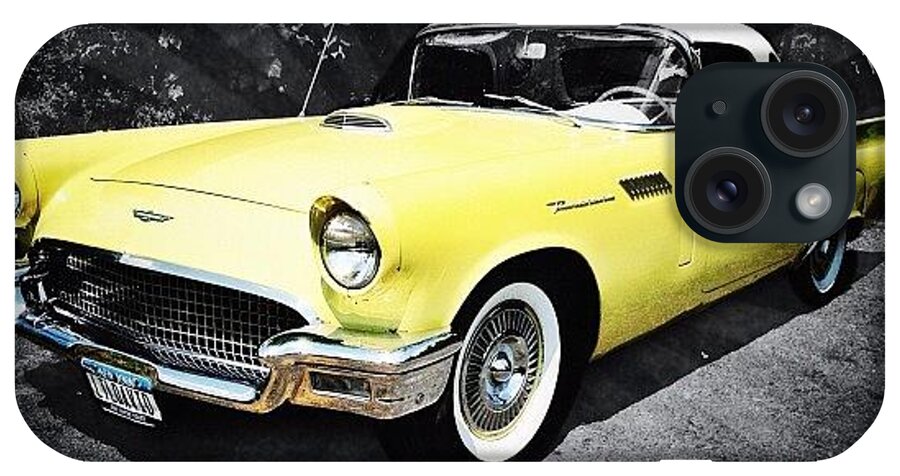 Teamrebel iPhone Case featuring the photograph Ford Thunderbird by Natasha Marco