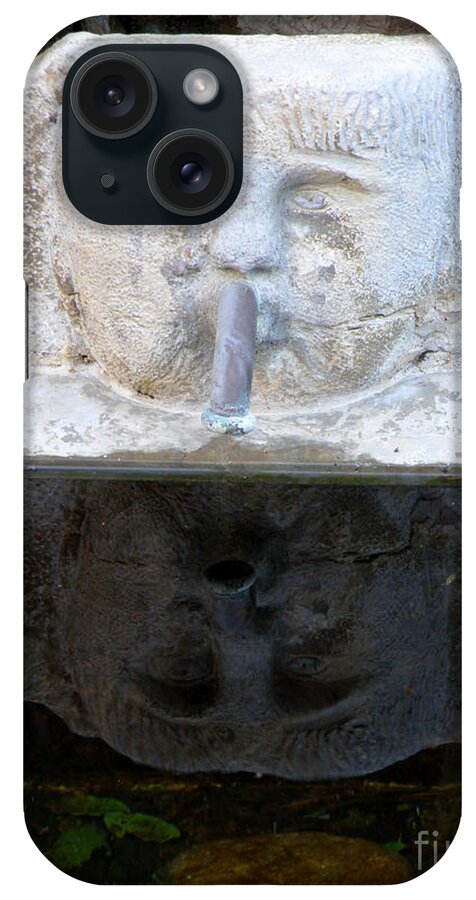 Fountain iPhone Case featuring the photograph Fountain Face by Lainie Wrightson