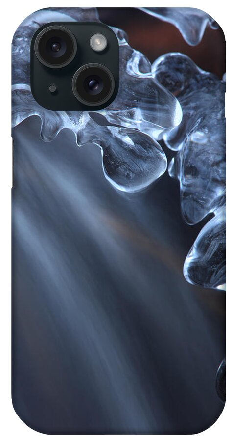 Ice iPhone Case featuring the photograph Fragile ice formation by Ulrich Kunst And Bettina Scheidulin