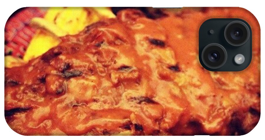 Tagstagram iPhone Case featuring the photograph Full Rack Ribs ... Yummi #igers #ig by Arya Swadharma