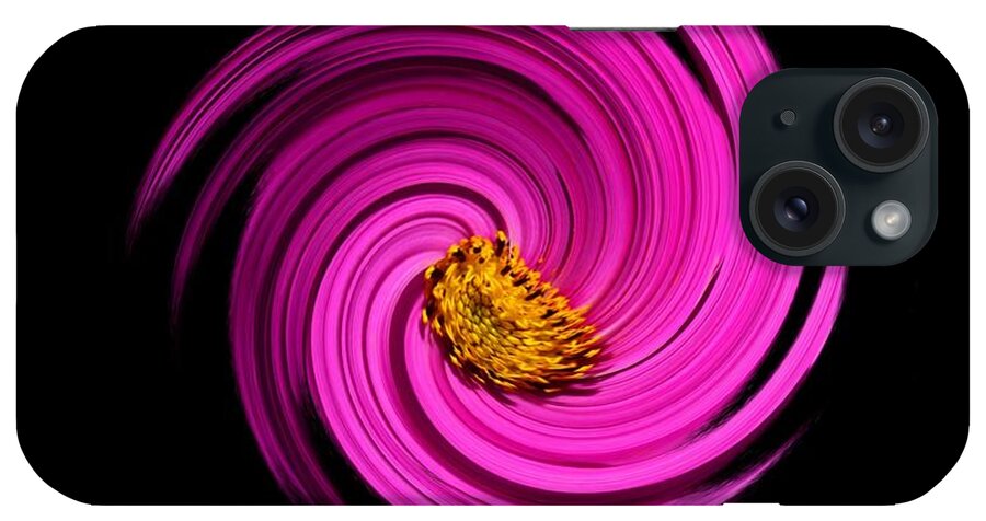 Flower iPhone Case featuring the photograph Galaxy by Sylvie Leandre