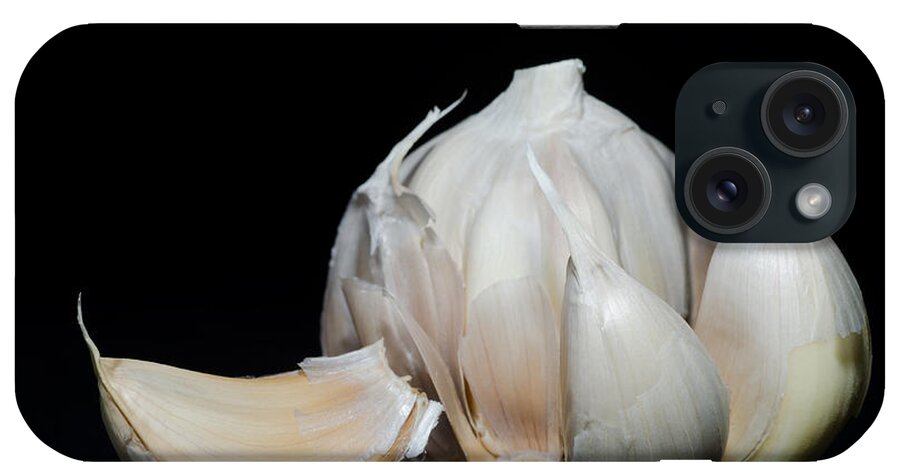 Garlic iPhone Case featuring the photograph Garlic by Mats Silvan