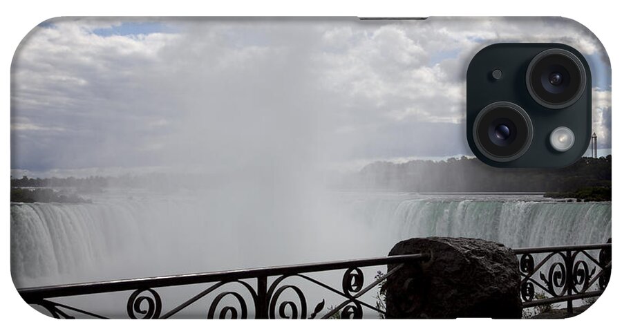 Niagara iPhone Case featuring the photograph Gate to Fall by Amanda Barcon