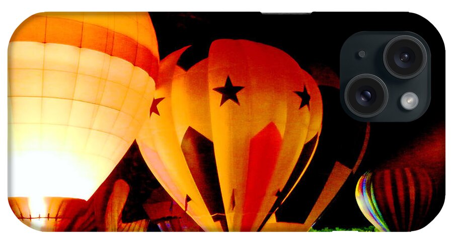 Hot Air Balloon iPhone Case featuring the photograph Gather by Lizi Beard-Ward