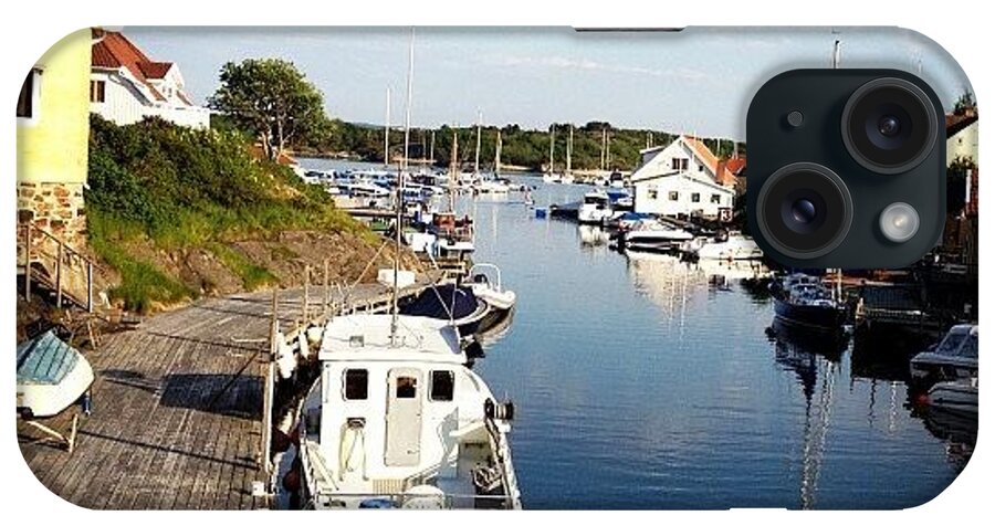 Deck iPhone Case featuring the photograph Gem Is West Coast Of Sweden, Grundsund by Koffee Kottage