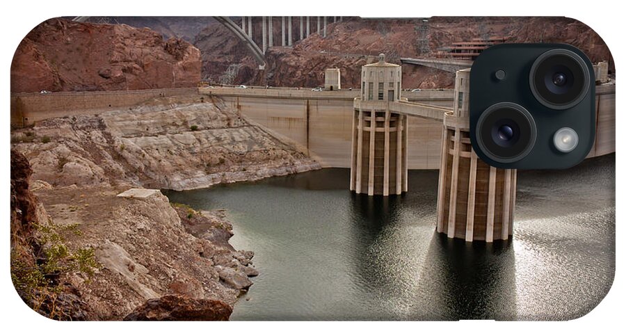 Hoover Dam iPhone Case featuring the photograph Generators of Hoover Dam by Anthony Doudt