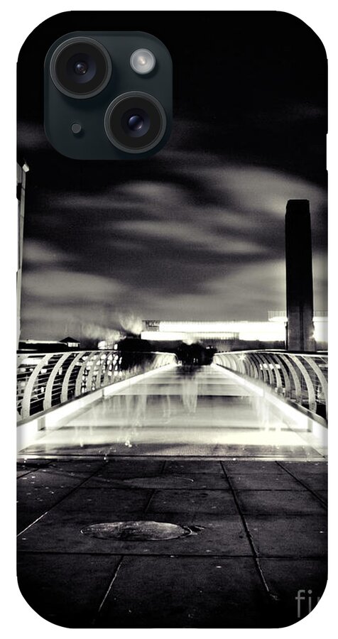 Millenium Bridge iPhone Case featuring the photograph Ghosts in the City by Lenny Carter