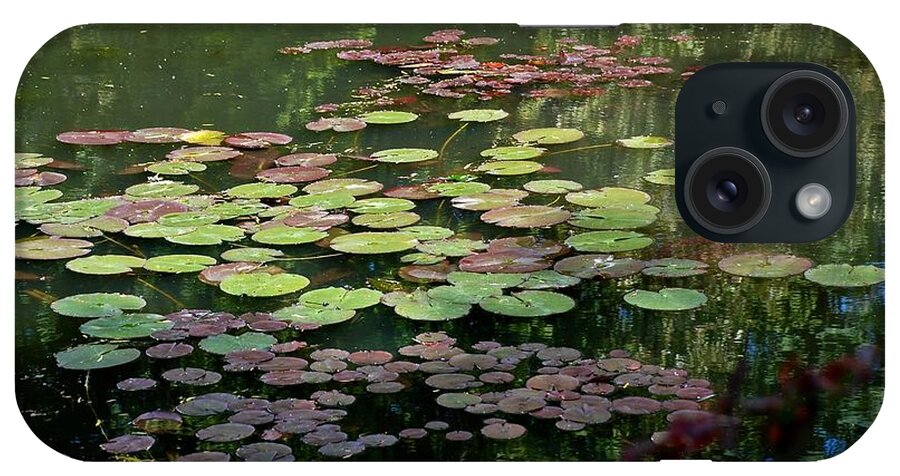 Lily Pads iPhone Case featuring the photograph Giverny Lily Pads by Eric Tressler