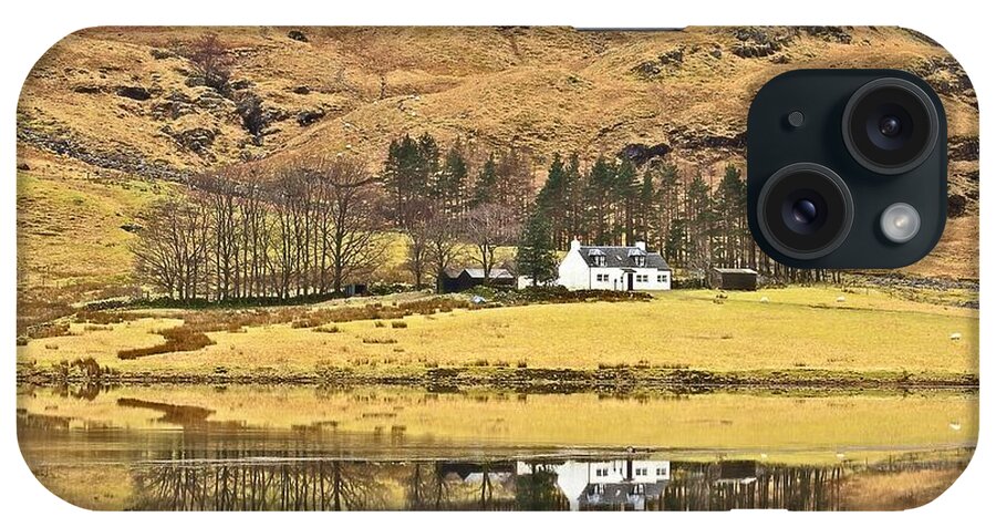 Cottage iPhone Case featuring the photograph Glencoe Cottage II by Colette Panaioti