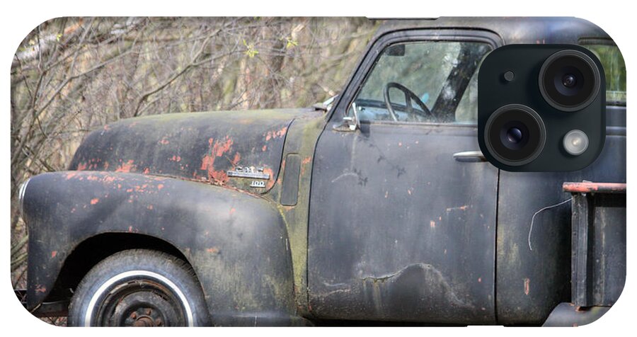 Gmc iPhone Case featuring the photograph GMC Rusting at Rest by Mark J Seefeldt
