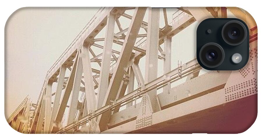 Bridge iPhone Case featuring the photograph go To The Truth Beyond The Mind. Love by Rachel Fox Burson