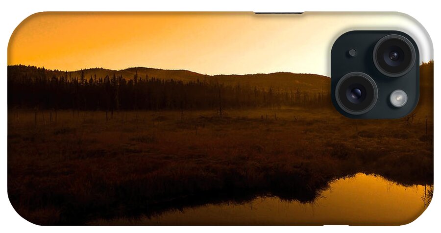 North America iPhone Case featuring the photograph Good Morning Laurentians ...  by Juergen Weiss