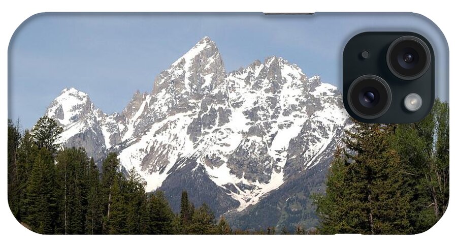 Grand Tetons iPhone Case featuring the photograph Grand Tetons by Living Color Photography Lorraine Lynch