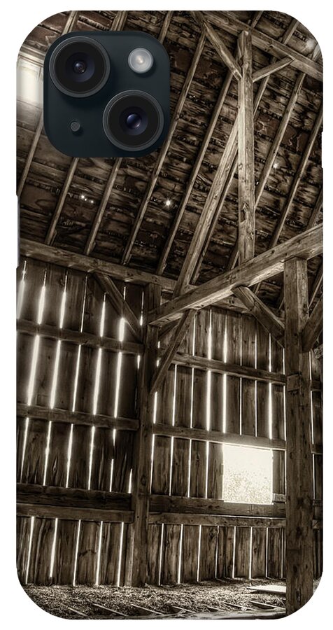 Barn iPhone Case featuring the photograph Hay Loft by Scott Norris