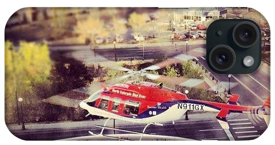 Igcolorado iPhone Case featuring the photograph Heli @ DG by Jonathan Joslyn