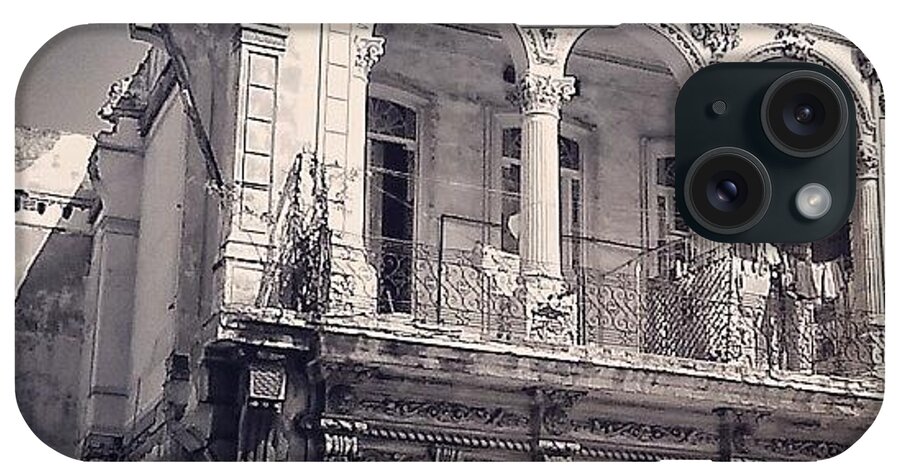  iPhone Case featuring the photograph Heritage In Ruins - Havana by Joel Lopez