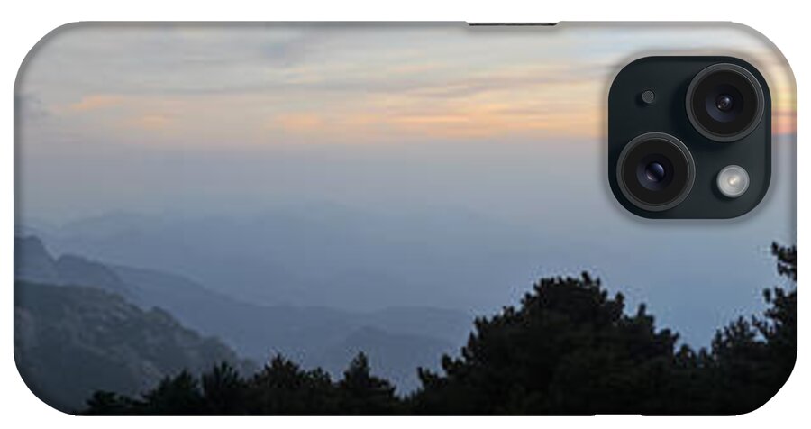 China iPhone Case featuring the photograph Huangshan Panorama 6 by Jason Chu