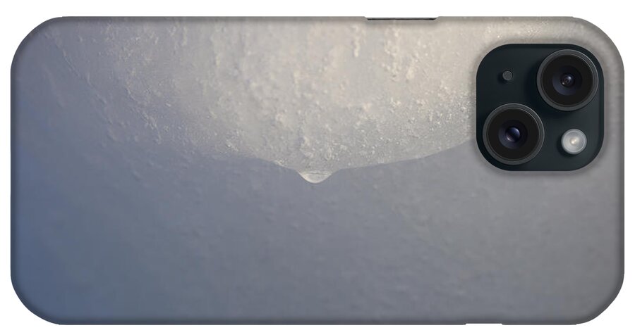 Ice iPhone Case featuring the photograph Ice melting in spring - abstract by Ulrich Kunst And Bettina Scheidulin
