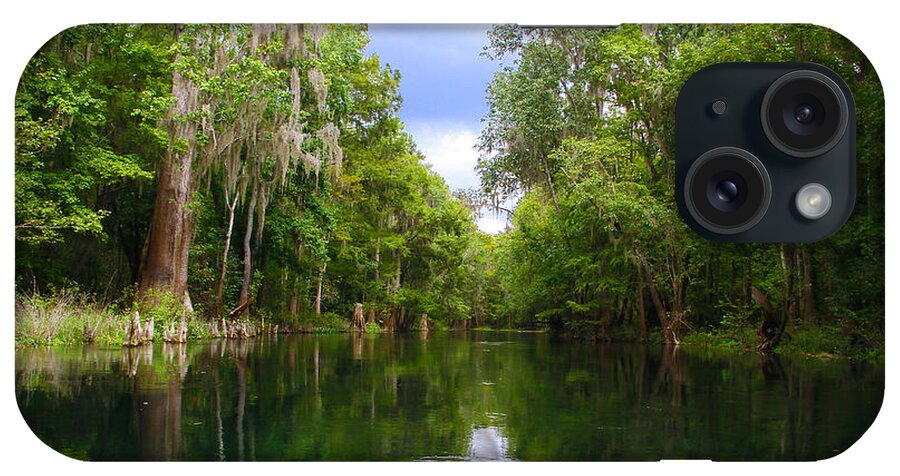 Ichetucknee River iPhone Case featuring the photograph Ichetucknee River by Barbara Bowen