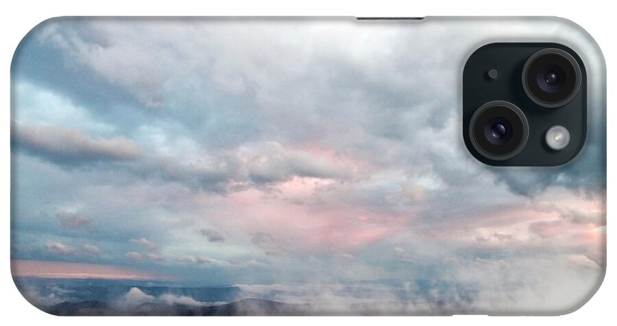 Sunset iPhone Case featuring the photograph In the Clouds by Jeannette Hunt