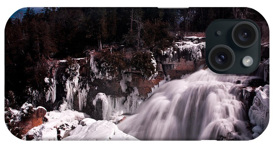 Water iPhone Case featuring the photograph Inglis Falls by Cale Best