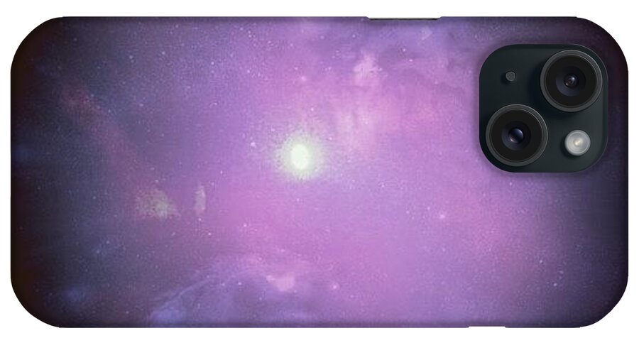 Space Sky Stars Moon Heavens Glory God Jesus iPhone Case featuring the photograph Instagram Photo by Hannah Brasseur