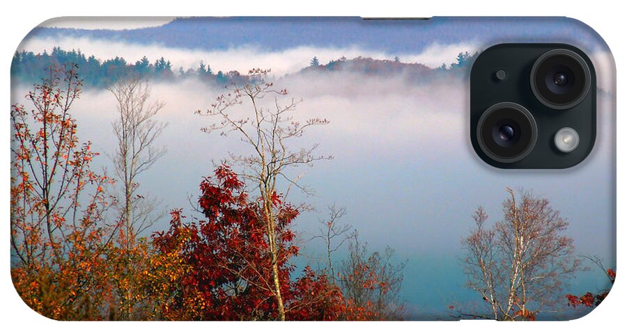 New Hampshire iPhone Case featuring the photograph Islands of Mountains in New Hampshire by Nancy Griswold